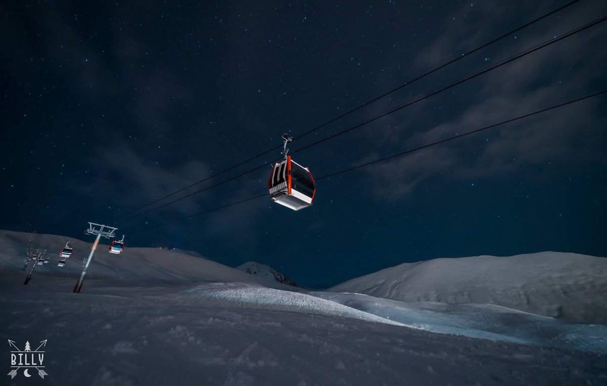 GEOmountains's tweet photo. When the sun goes down, the fun keeps going on. 💙 ⛷Enjoy night #skiing in #Gudauri, #Georgia 🇬🇪 ❄️. #mountainresortsofgeorgia https://t.co/9S807krn7r