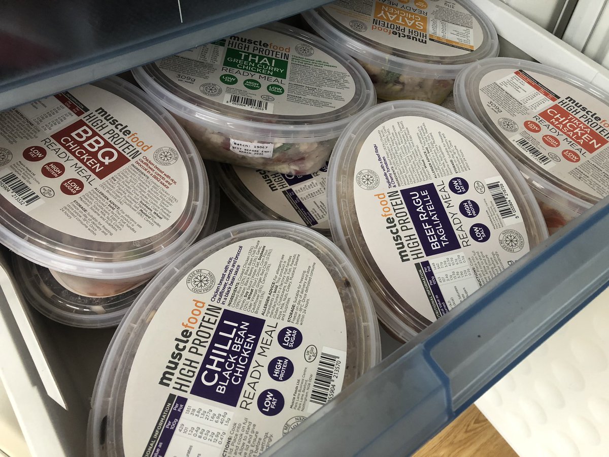 jamiejohnlevon's tweet photo. Thanks @MuscleFoodUK for my weeks worth of clean lunches and dinners #HealthyLivingForAll 💪#gymlife #proteinpacked #cleaneating https://t.co/H8Mz3tEP79