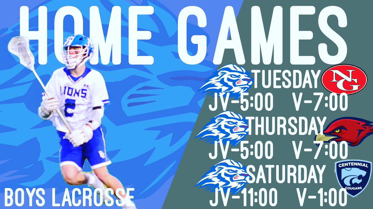 PRidge_AD's tweet image. Busy week at home for @PRidgeLAX 

Come check out the boys! #OneRidge