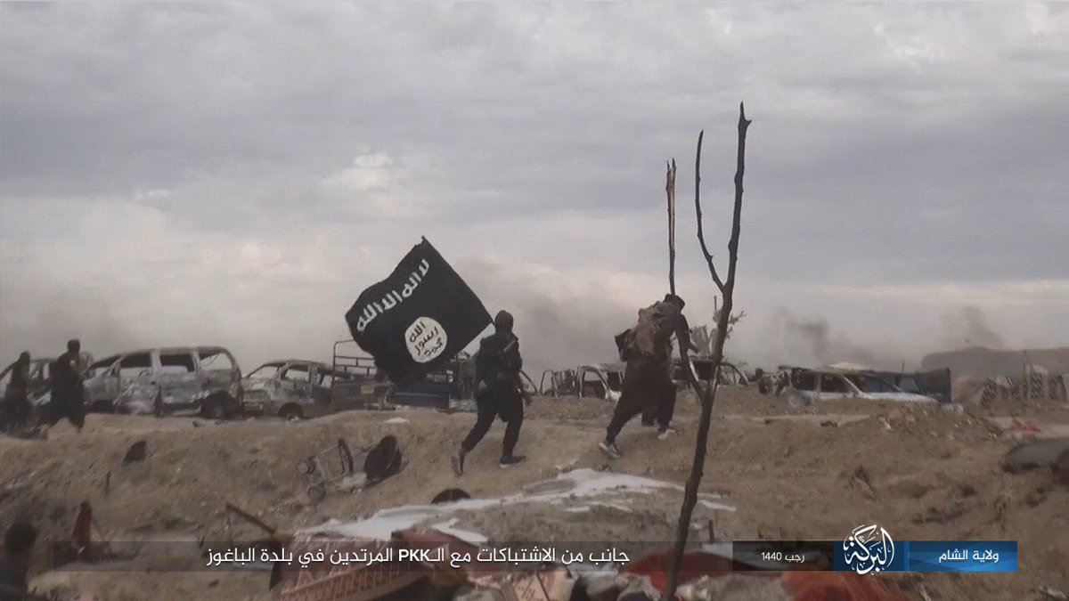 An ISIS photo report has been released from inside al-Baghouz