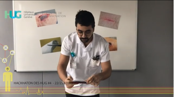 ukrphysics's tweet photo. RT @Hopitaux_unige: ODILE : une application pour les soignants confrontés à des plaies sans protocole de pansement #innovationhug #hackathonhug #technologies #plaies #diagnostique #santé #app https://t.co/Xm0FHdmSWE https://t.co/yw9kBElcLb