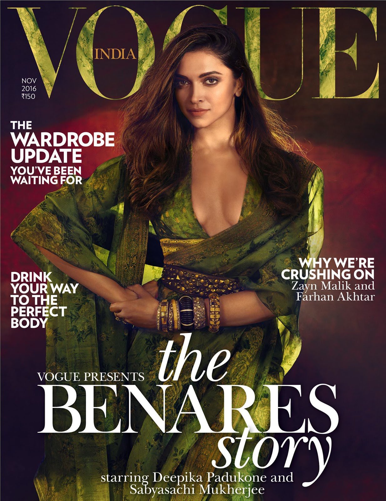Nancy Wang Yuen on X: Here are Deepika Padukone's Vogue India  covers/photos. She is luminescent!  / X