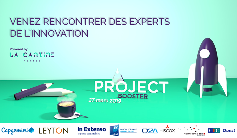 CantineNantes's tweet photo. Vous êtes porteur de #projet et souhaitez développer votre idée ? 📢Lors du #ProjectBooster, bénéficiez de conseils personnalisés de nos #partenaires et #experts de l'innovation. 🗓RDV à #LaCantine le mercredi 27 mars à 9h. Sur inscription uniquement 😉➡ https://t.co/DFWO3SXgqP https://t.co/22kBgvkkHf