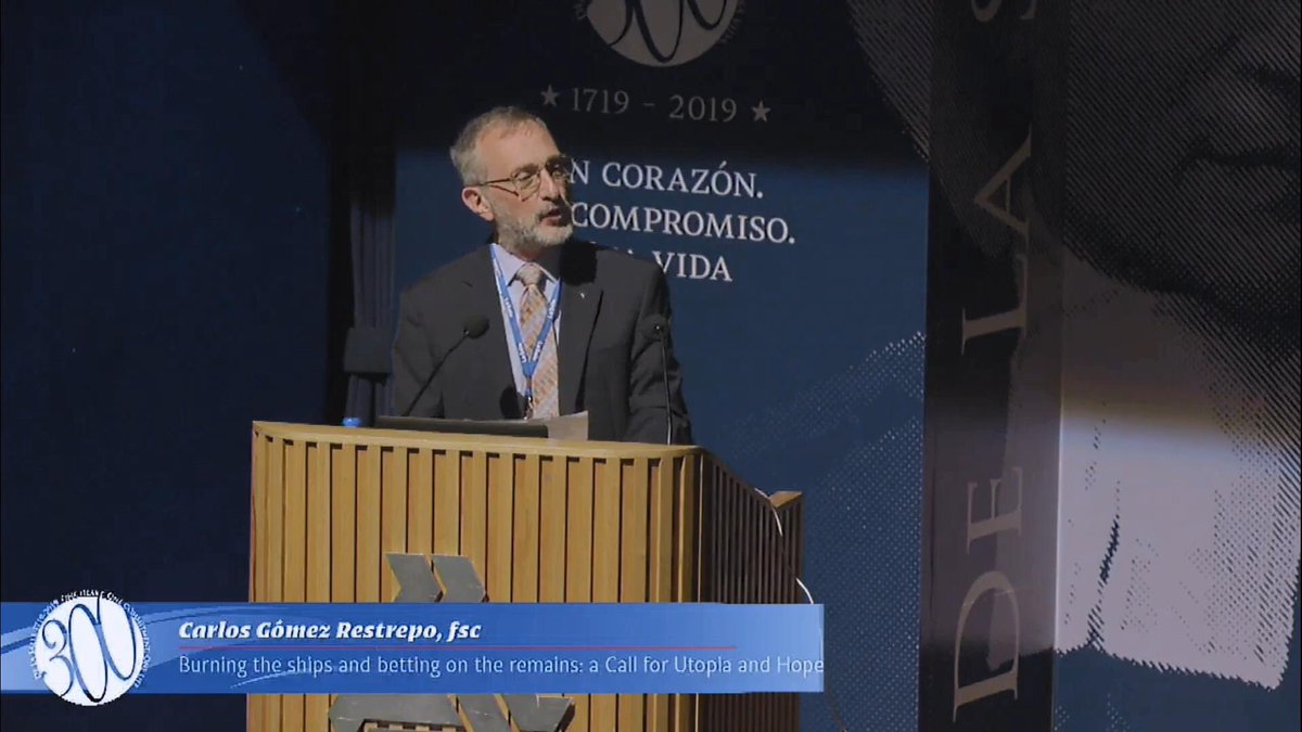 Maurilio Suárez ن 🩵 (@mauriliosuarez) on Twitter photo Inspiradora y confrontadora la conferencia del Hermano <a href="/HCarlosGomezR/">Carlos Gabriel Gómez</a> “Quemar las naves y apostar los restos”
#300LaSalle #ICLE2019 #CMEL300 <a href="/lasalleorg/">La Salle Global</a> @DeLaSalleMexNte <a href="/ulsamx/">Universidad La Salle</a> Streaming:
youtu.be/TOYzsTr4Z3o Inspiradora y confrontadora la conferencia del Hermano <a href="/HCarlosGomezR/">Carlos Gabriel Gómez</a> “Quemar las naves y apostar los restos”
#300LaSalle #ICLE2019 #CMEL300 <a href="/lasalleorg/">La Salle Global</a> @DeLaSalleMexNte <a href="/ulsamx/">Universidad La Salle</a> Streaming:
youtu.be/TOYzsTr4Z3o