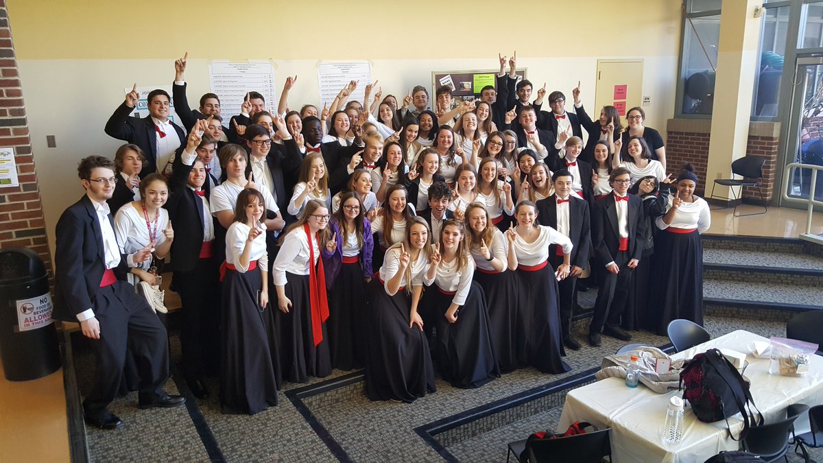 The Troubadours earn a Superior Rating at the OMEA District XIV Large Group Contest!