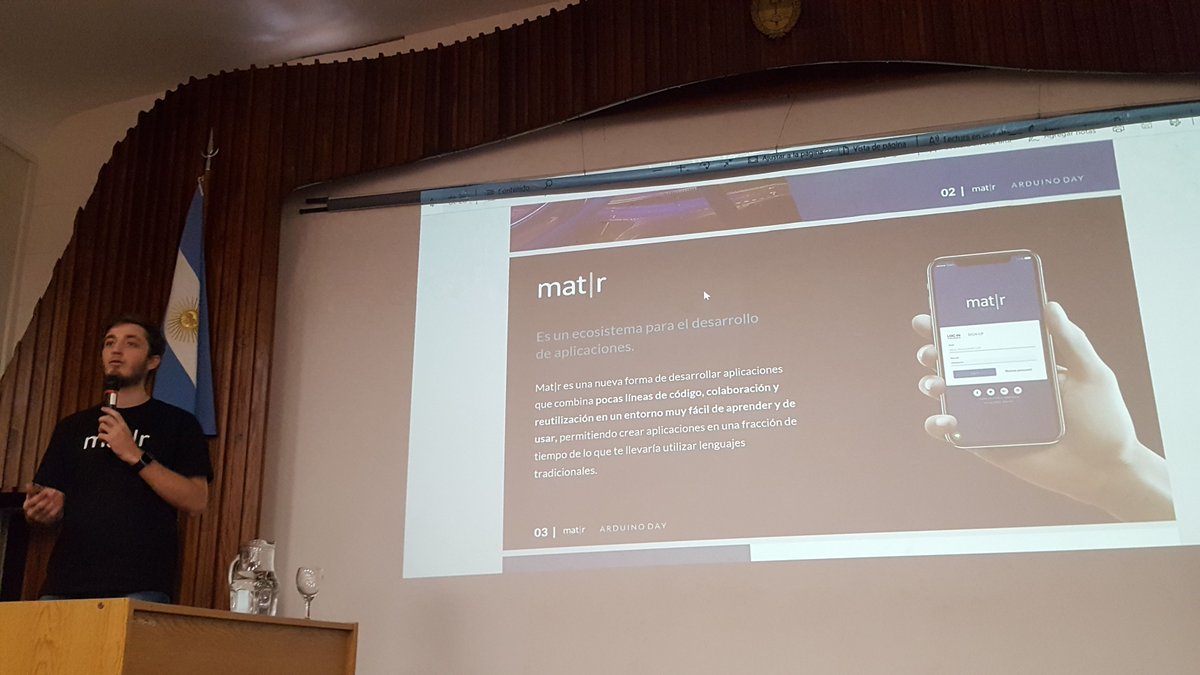 arduinomza's tweet image. Sergio Farias de Matrproject @matrproject nos cuenta como vincular dispositivos con Matr para Internet de las cosas #matrproject #AD2019 #ArduinoD19 #IoT