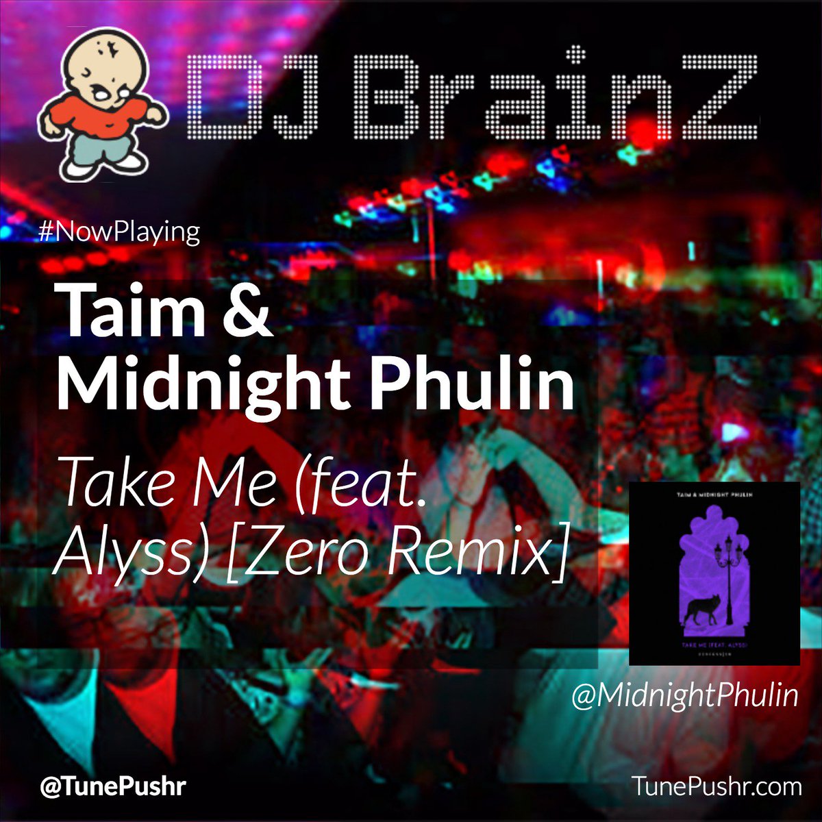 #NowPlaying -  Taim &amp; <a href="/MidnightPhulin/">Midnight Phulin</a> - Take Me (feat. Alyss) [Zero Remix] - Live on <a href="/SubFM/">Sub FM</a> tv.sub.fm #Garage #Bass