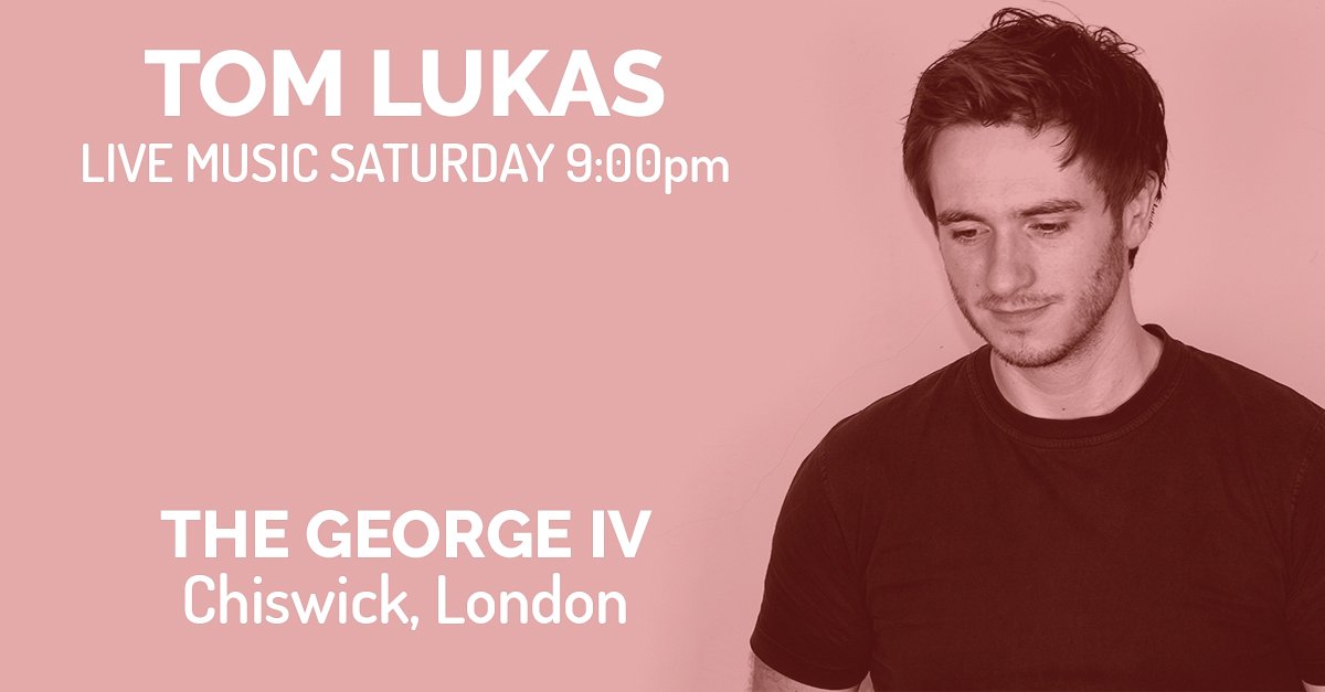 tomlukasmusic's tweet photo. #TONIGHT! I'm playing the #SaturdayNight #LiveMusic at the mighty @GeorgeIVW4 #Chiswick! See ya from 9:30pm! 🎤🎸🎶🤗

https://t.co/7922x3tWVq 
#London #West #Live #Music #Tunes #Saturday #Publife #Fullers #ChooseAtune https://t.co/ypEwIZEQbq