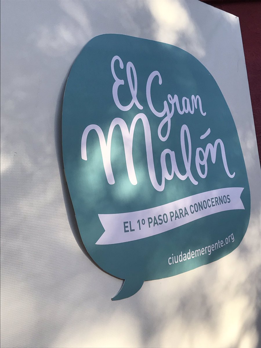 Y se anuncia #lacajitamalonera en el lanzamiento comunicacional de @elgranmalon 😱😱😱