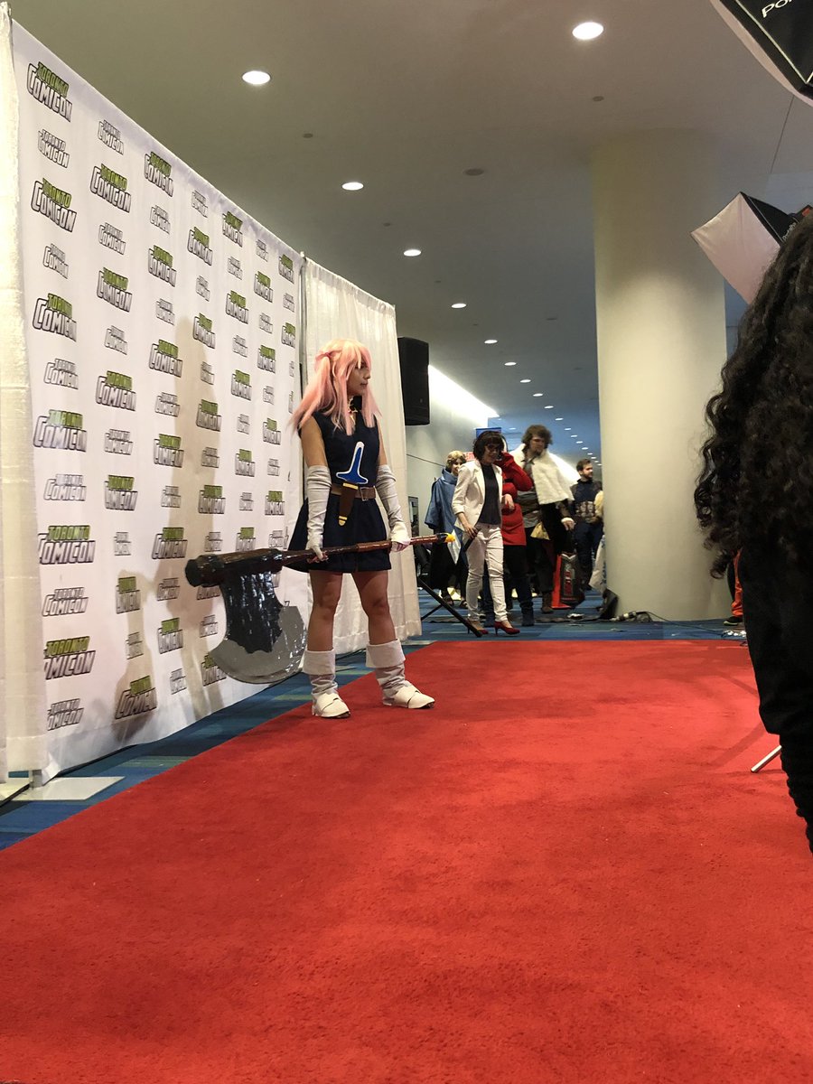 FANEXPOCANADA's tweet photo. Highlights from today’s Cosplay Red Carpet! #TCC19 https://t.co/bCfeRsTte9