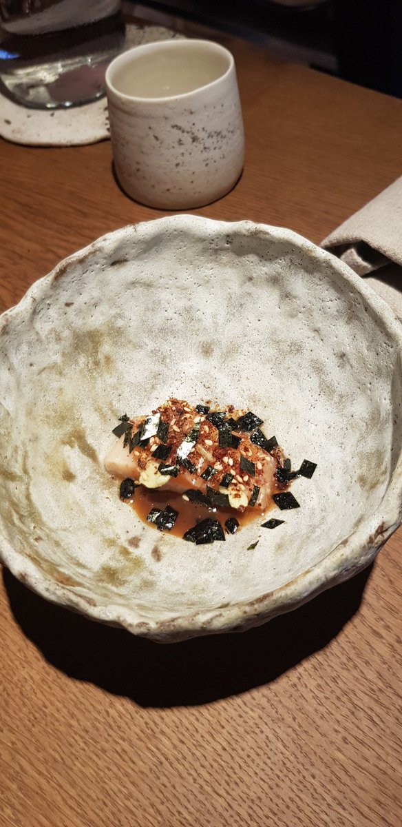 Absolutely breathing taking lunch <a href="/YnyshirRest/">Ynyshir</a> with @garethwardchef for @ShrewsburyCol, thank you so much chef... Out of this world!!