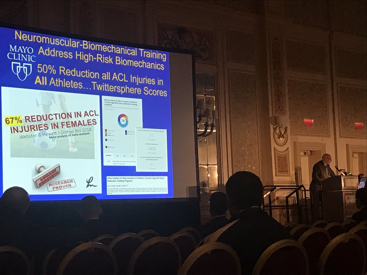 Kate Webster (@drkatewebster) on Twitter photo <a href="/Hewett1Tim/">Tim Hewett</a> says that we can truely prevent ACL injury #AOSSM read our meta-analysis of meta-analyses ncbi.nlm.nih.gov/pubmed/2973702… <a href="/Hewett1Tim/">Tim Hewett</a> says that we can truely prevent ACL injury #AOSSM read our meta-analysis of meta-analyses ncbi.nlm.nih.gov/pubmed/2973702…