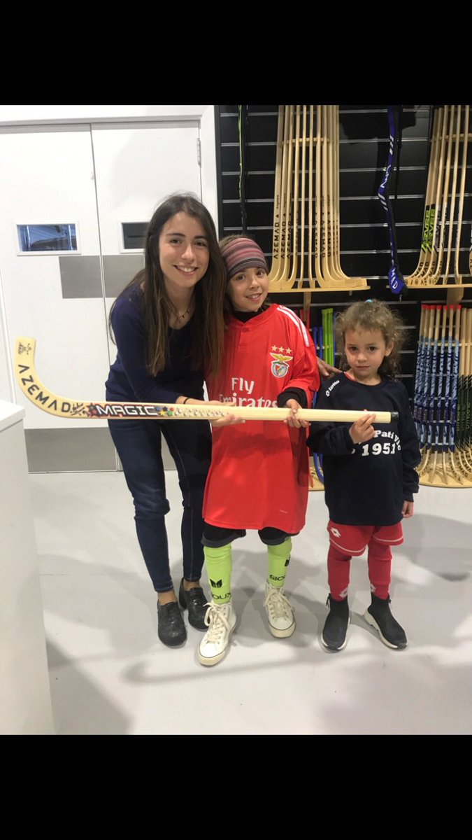 La jugadora Marlene sousa amb el nou model de azemad !!