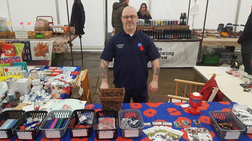 BandDRBL's tweet photo. Thank you to everyone who braved the weather to come and see us today, we raised a fabulous £83.88🌺 #RBL #foodfestival #poppyappeal #charity #fundraising https://t.co/yDY15pHAZQ