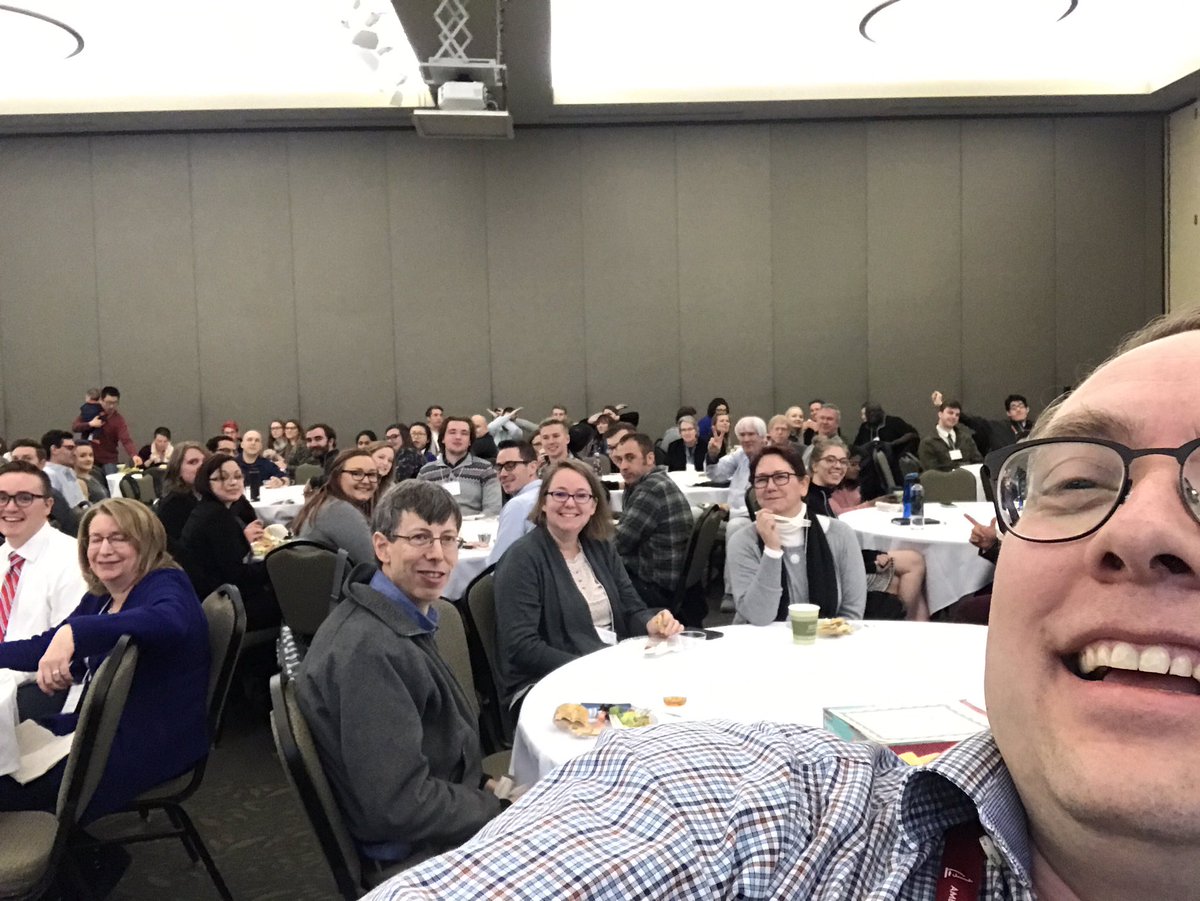 aaron_best's tweet photo. Giving #ASMDL lecture today at the Missouri and Missouri Valley @ASMicrobiology Branch Meeting today. Great talks and posters today and yesterday. https://t.co/qRuO1jmvy2