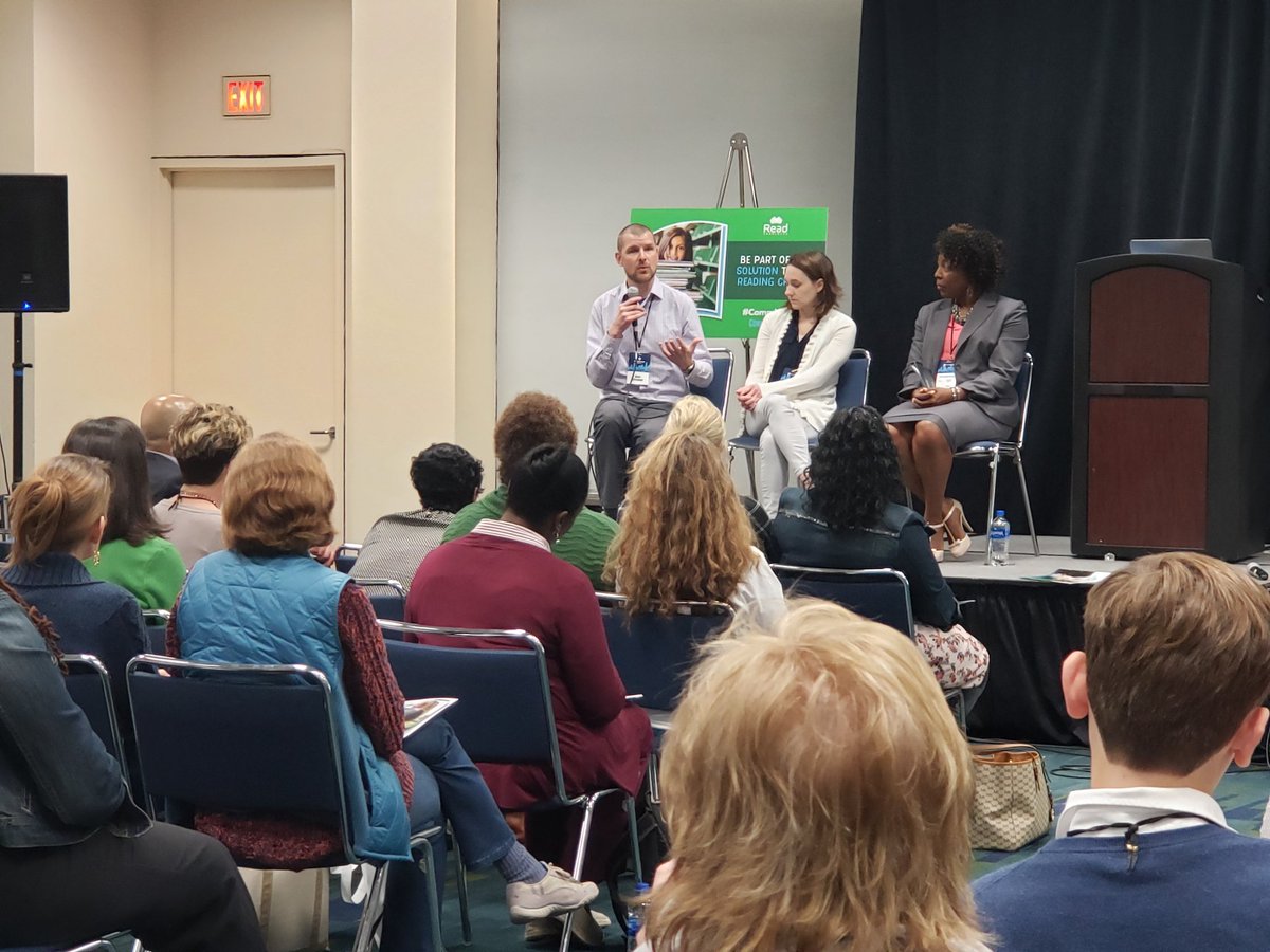 ReadCLT's tweet image. Proud to have some of our Co-leads share their experiences with the @ReadCLT  #TransformationNetwork. Partnership makes it happen! Join the fight for literacy and #CommitTo80, with us.