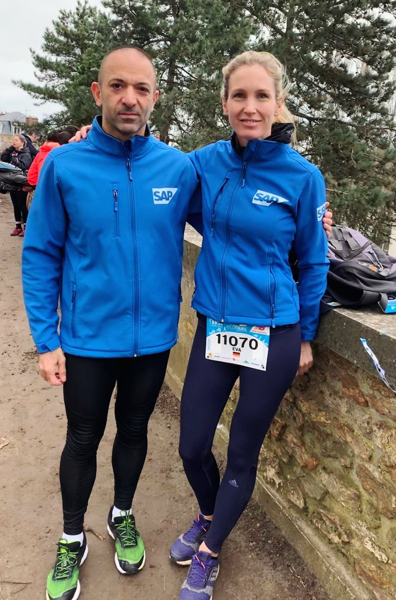 D-11 Till <a href="/LaCourseduCoeur/">La Course du Coeur</a>, being all #sap corporate with <a href="/AlirezaKhalvati/">Alireza</a> 😇 <a href="/Sapducoeur/">SAP du ❤</a> #dondorganes #jedisoui #EcoTrailParis #sap4all #CourseduCoeur good luck tomorrow <a href="/IgnaziEric/">Eric Ignazi</a> <a href="/alain_somvang/">Alain Somvang</a> <a href="/Jonathanvonr/">Jonathan</a>