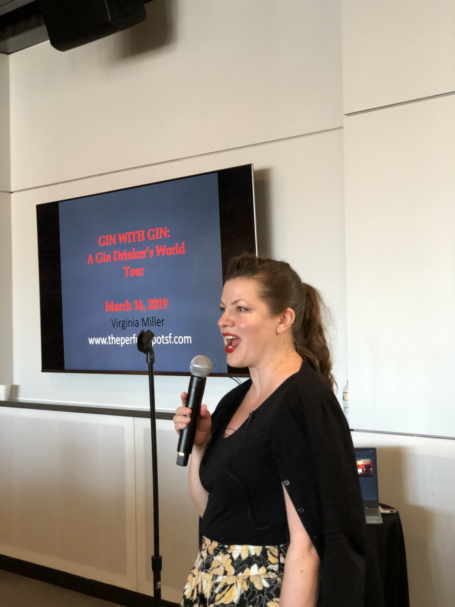 10,000 bars and hundreds of distilleries and her liver is still going strong! #ginsummit @distilling