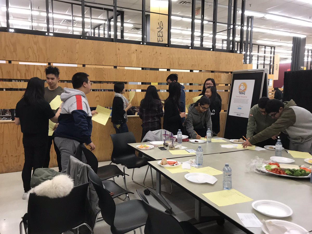 SooWong__'s tweet photo. Amazing turnout @ReadingCircle1 youth volunteers leadership &amp; personal branding session this pm @Bridlewood_Mall @torontolibrary #ScarbTO https://t.co/0AjxWvE12E