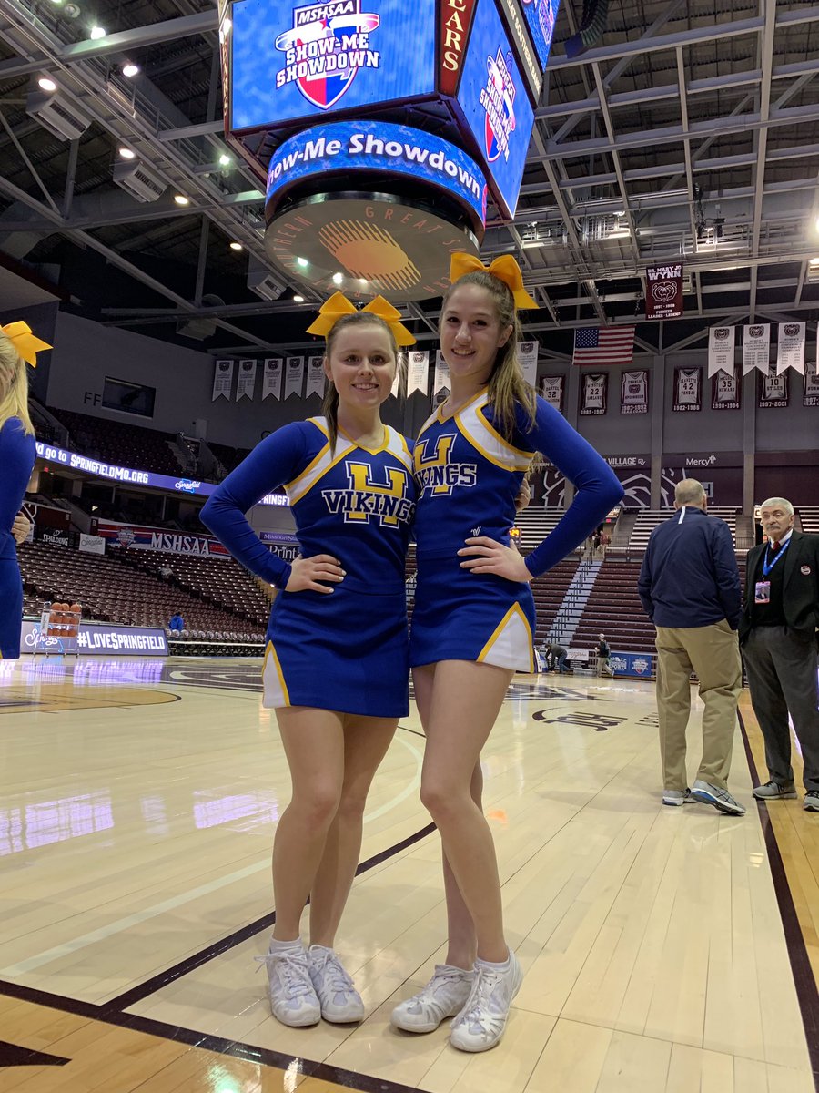 Thank you to our Seniors ~ Brianna Campbell &amp; Holleigh Haguewood! 📣💙💛