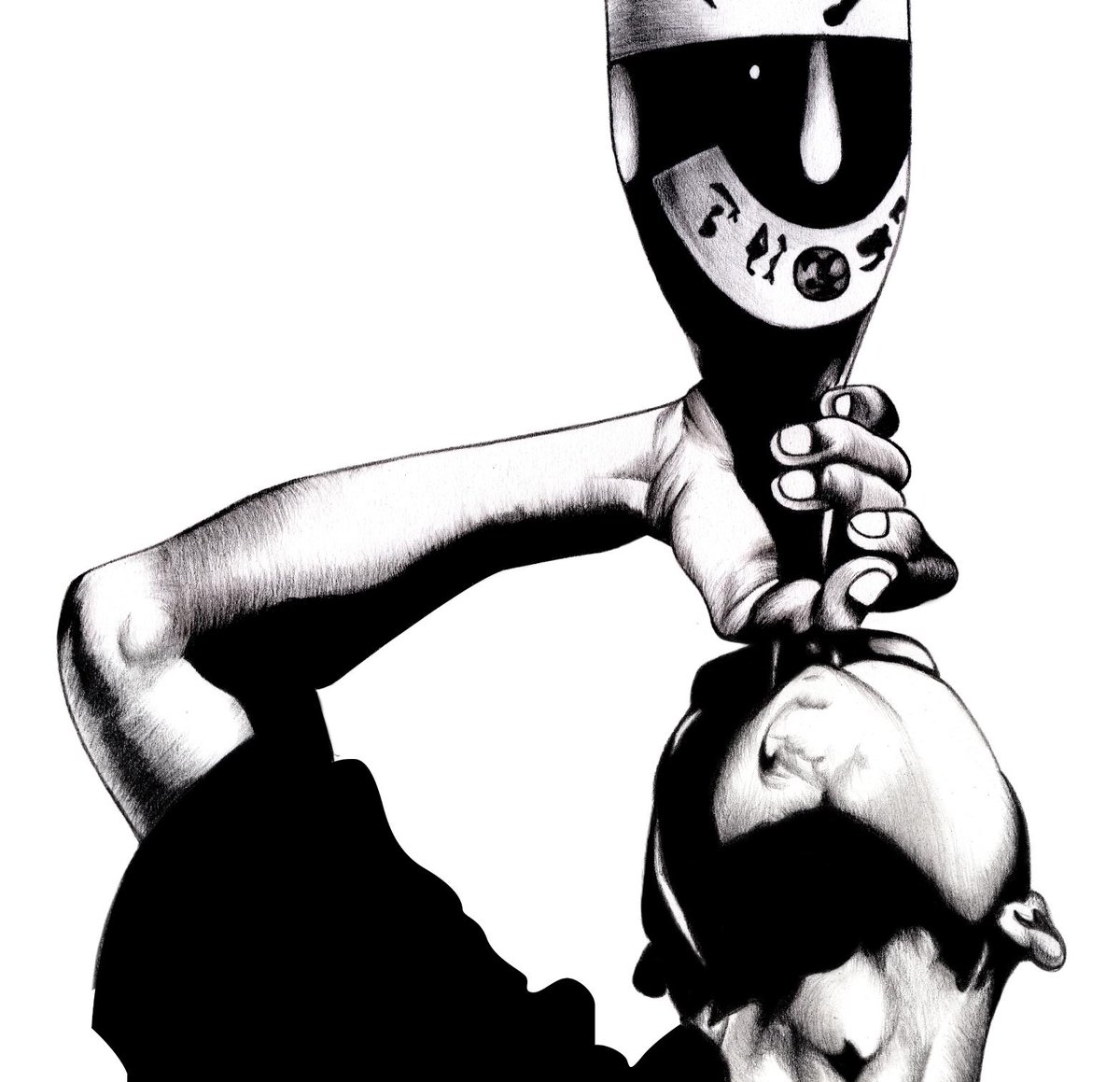 Set of traditional pencil illustration made to be used as wall decorations in vip rooms, we were asked to reproduce and intervene Shohei Otomo's artworks.
Project: Shohei's Walls
Product: Handmade illustrations for walls
Country: Singapore