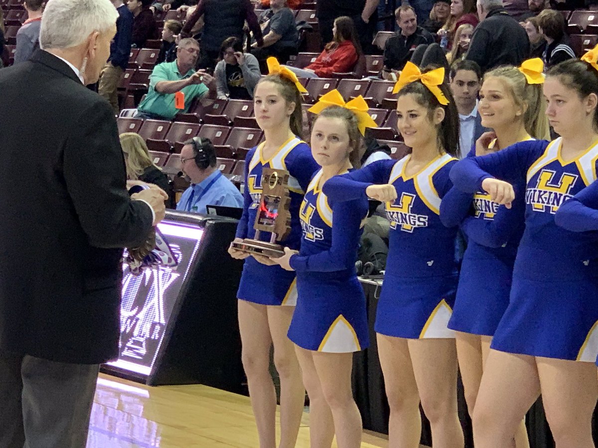 So proud of our Viking team! - 💙💛🏀 4th State! Thank you for a great season!