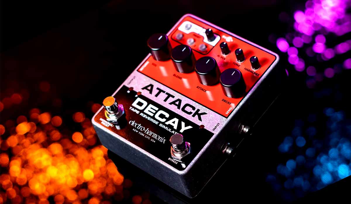 uptone_pl's tweet photo. Po latach świetności, amerykański producent @EHX wraca do jednego z najsłynniejszych efektów w historii typu Tape Revers. Dziś wielka reaktywacja efektu #AttackDecay Tape Reverse Simulator! https://t.co/2Ieo4cLjOt https://t.co/BiLy3QLm2X