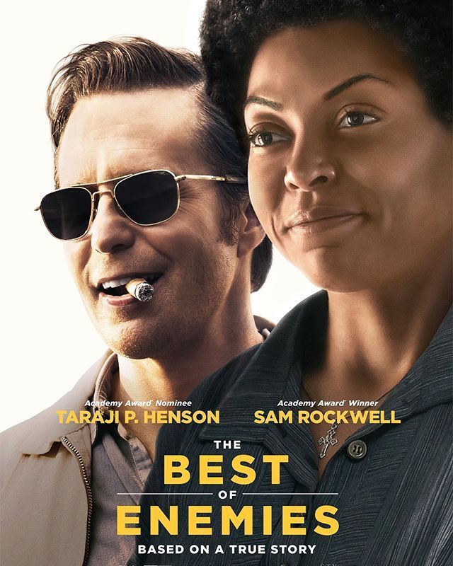 GeekClubhouse's tweet image. STX Films/STX Entertainment have released two new CLIPS and SOUNDBITES/INTERVIEWS with the cast from their upcoming THE BEST OF ENEMIES!

Cast:

Taraji P. Henson, Sam Rockwell, Wes Bentley, Ann Heche, Sope Aluko, John Gallagher Jr. #AnnHeche #BabouCeesay… ift.tt/2ClOmcK
