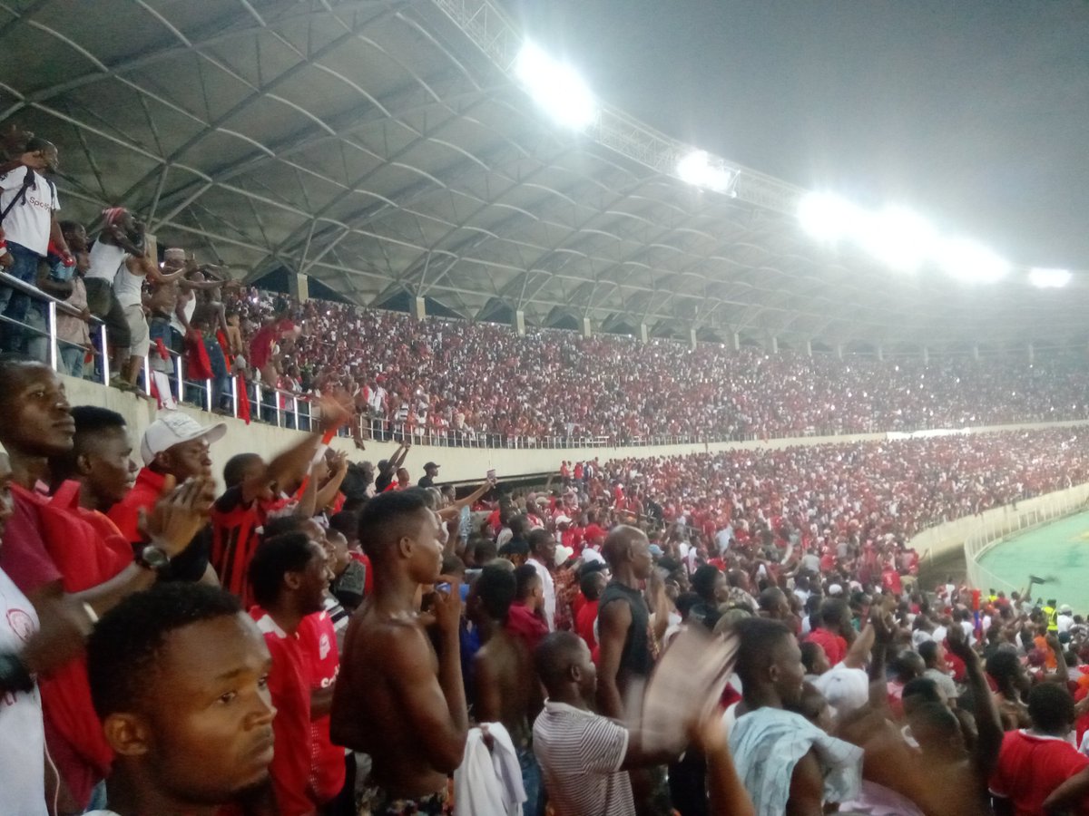 MichaelMwebe's tweet photo. We have turned Taifa Stadium a graveyard to all visiting teams. This is Simba. 

🦁 Simba 4-1 Mbabane Swallows ✔️
🦁 Simba 3-1 Nkana ✔️
🦁 Simba 3-0 JS Saoura✔️
🦁 Simba 1-0 Al Ahly✔️
🦁 Simba 2-1 AS Vita ✔️

#TotalCAFCL https://t.co/hrRDvzfbfc
