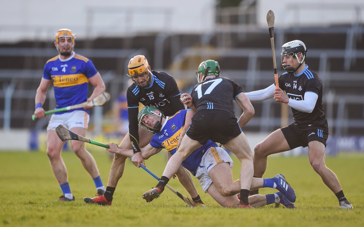 Allianz Hurling League Quarter-Final:

Full time score -
Tipperary: 0-23(23)
Dublin : 1-21(24)

Yessss lads unreal!!
#UpTheDubs