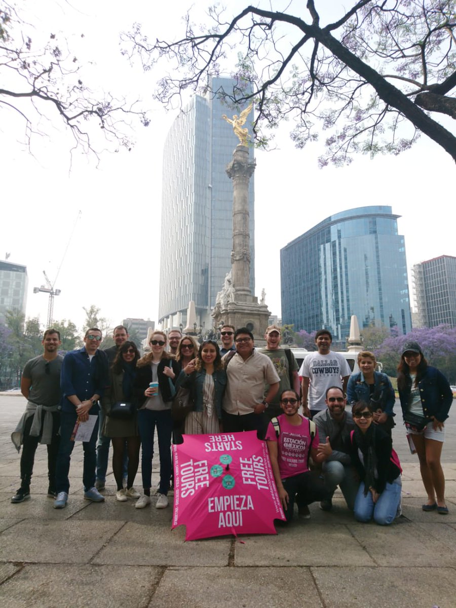 EstacionMexico's tweet photo. Listos para el fin de semana largo. Nosotros ya empezamos a caminar con ustedes en nuestros #freewalkingtours, https://t.co/8UCEc9d261
