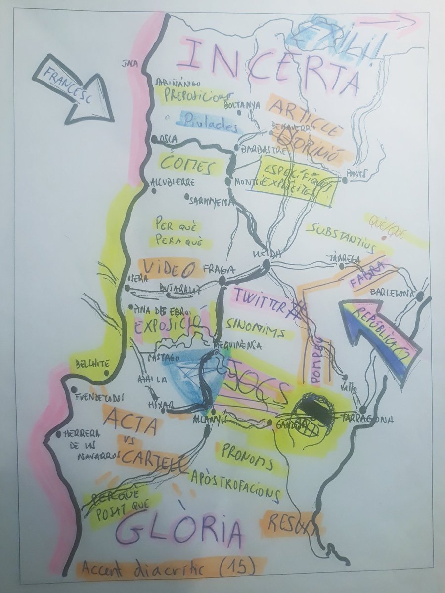 hugorj79's tweet photo. Amb orgull, camí de l'exili, encara amb forces esperant la batalla final! #c2cast18 @jsans_jaume @IncertaGloria #mapa https://t.co/4dUhHZ2LjM