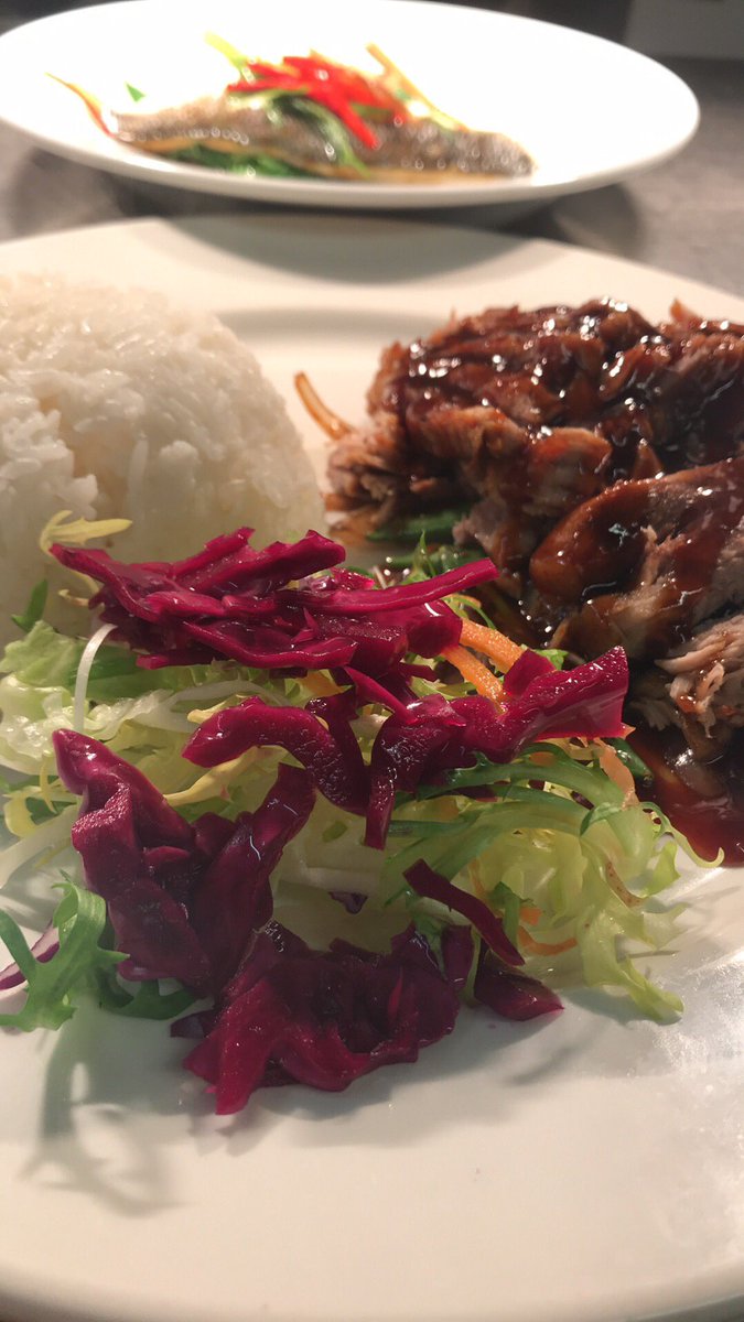 Tender Slow cooked Chinese Pork topped with a hoisin sauce 😜 #chinesefood #glasgowrestaurant #pork