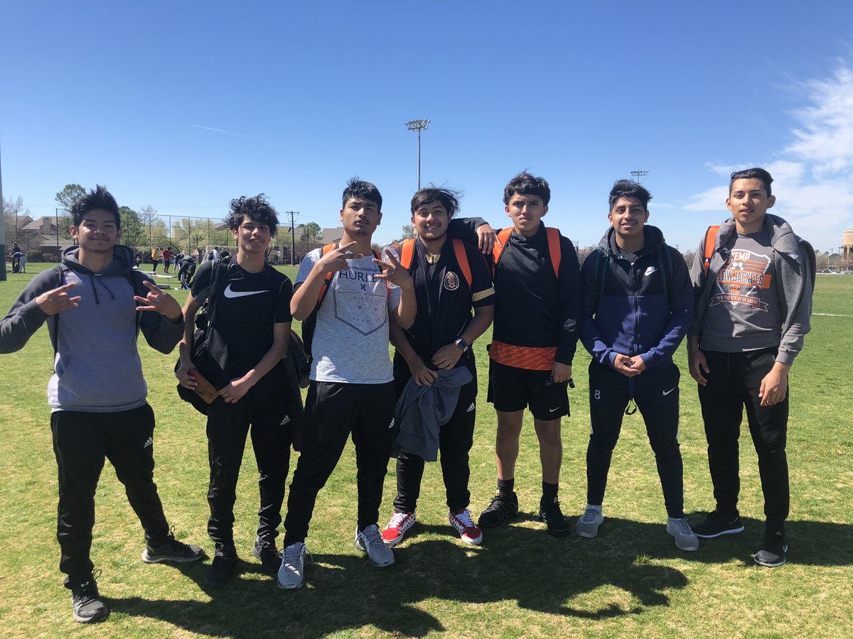 Proud of these guys for competing today at the @ArlingtonBaptUn Soccer tryout!