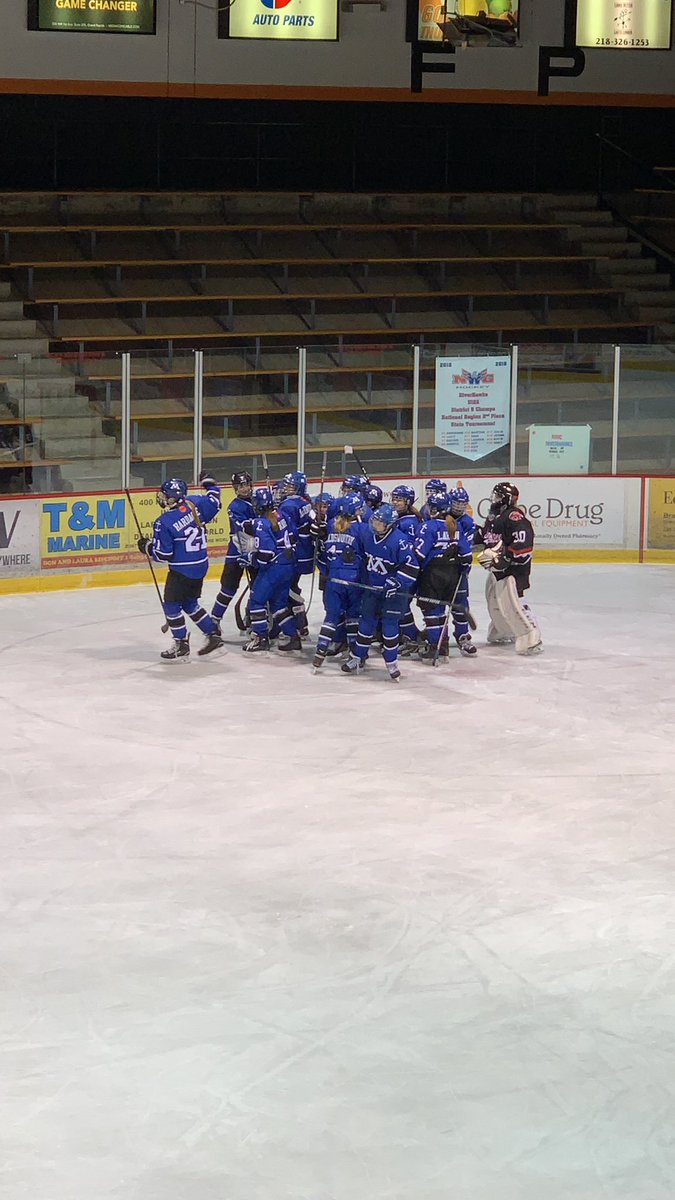 TonkaU12's tweet photo. #Drive2State #March2State has arrived!!!!  Minnetonka Skippers to play for the U12 State Championship tomorrow! 5-0 final.  🏆⚓️🏆⚓️🏆⚓️🏆⚓️🏆⚓️
@YouthHockeyHub @Tonka_Hockey @MinnHockey https://t.co/XCQb1QsWTc