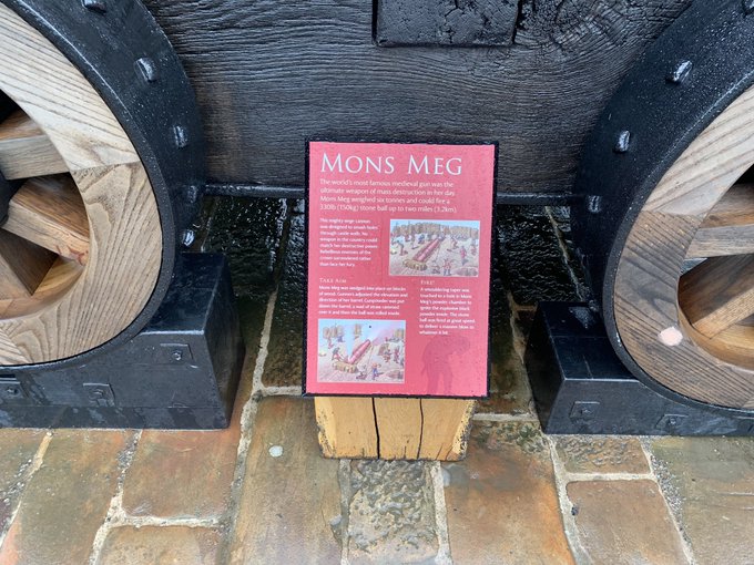 It&rsquo;s cold and wet but also I got to see where James the VI was born, and I&rsquo;ve been maintaining a pretty