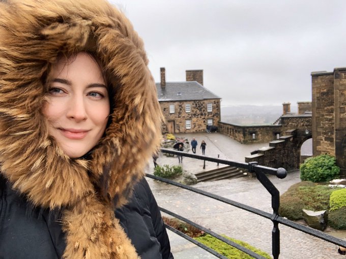 It&rsquo;s cold and wet but also I got to see where James the VI was born, and I&rsquo;ve been maintaining a pretty