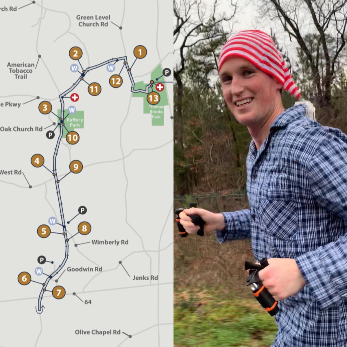 Tomorrow is the day! Guinness World Record Attempt for Fastest Half in Pajamas. The race starts at 7am and runs on the Tobacco Trail. Come out and watch along the course! If you would like to still donate to Jordan Cross Country go to our go fund me: 

gofundme.com/jordan-xc-prog…