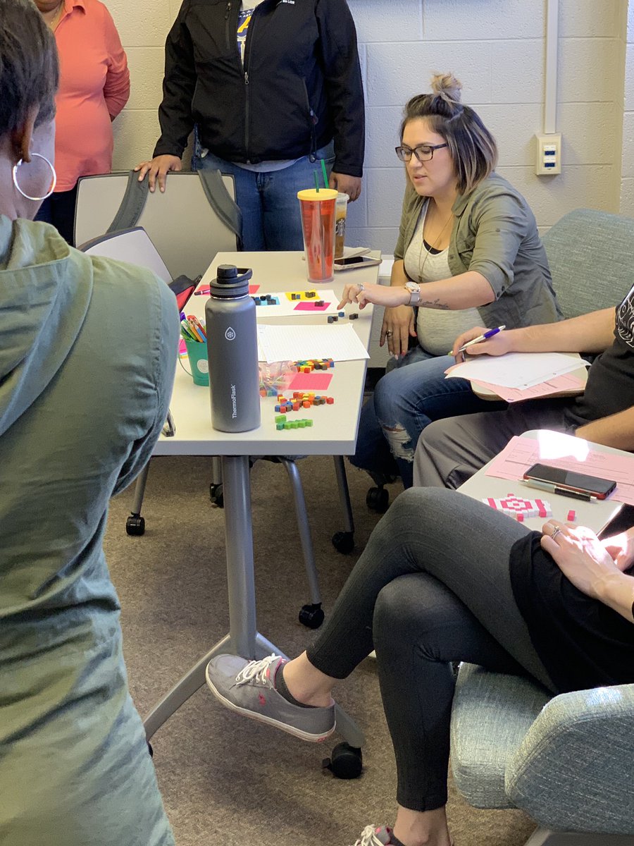 TeachingBynum's tweet photo. Thanks NC Math 1 Content Academy for another Saturday of awesome math engagement!  @NTNMATH @jenarberg @GCSchoolsNC #5Practices #MarchMathness https://t.co/Kq7tIEeXCA