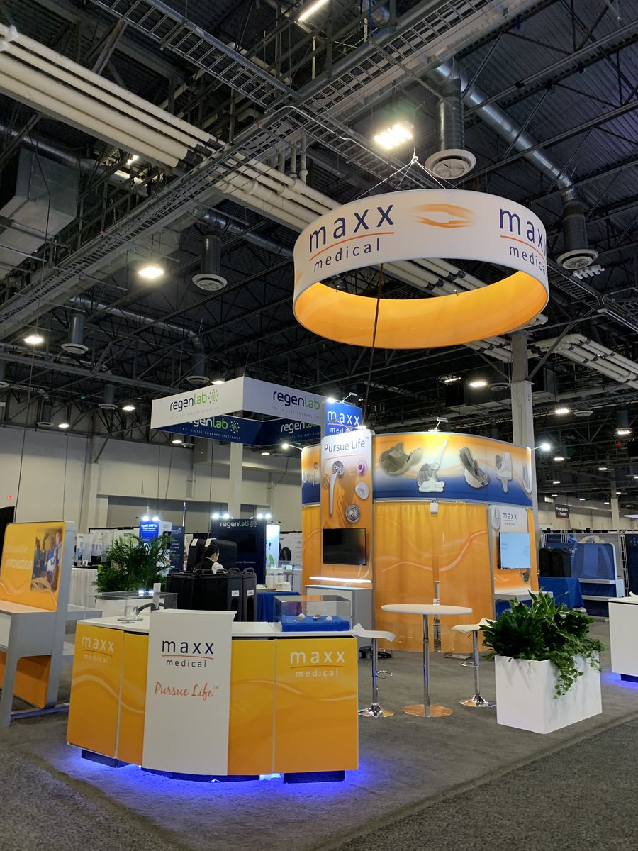 MaxxOrthopedics's tweet photo. It was yet another fantastic #aaos2019 for @maxxorthopedics! See you next year at #aaos2020 #orlando!
.
#freedomknee #technology #innovation #pckrevision #libertaship #lasvegas #aaos #thinkoutsidethebox #usa #global #success #orthopedics #arthroplasty #neverstopinnovating https://t.co/0Mt8rYHXjI