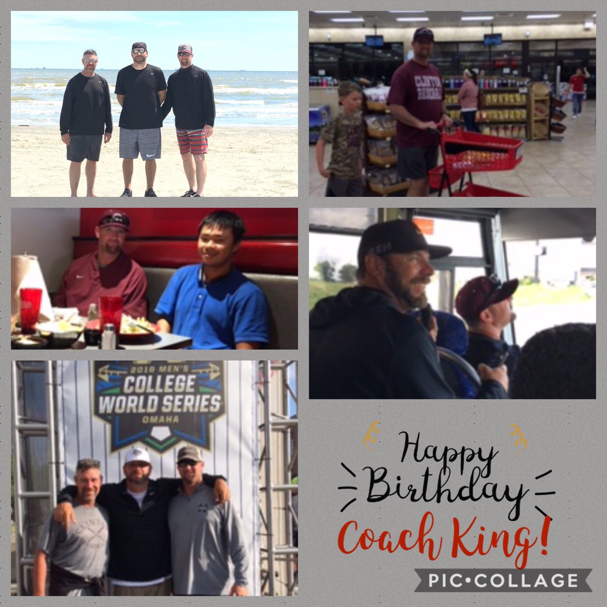 REDSOKBaseball's tweet photo. Happy Birthday Coach King! #cpsred @REDSOKBaseball https://t.co/f4EI1PUYqh