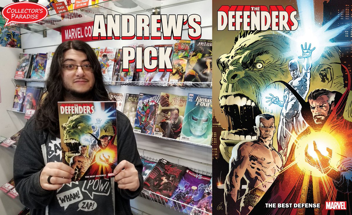 cparadize's tweet photo. Looking for something new to read this weekend? Check out what new Graphic Novels our staff recommends this week! 👍

#CollectorsParadise #CPPicks #CPrecs #CPStaff #CPcrew #defenders #shecouldfly #rickandmorty #dnd #sleepless #dungeonsanddragons https://t.co/6aM66tX03s