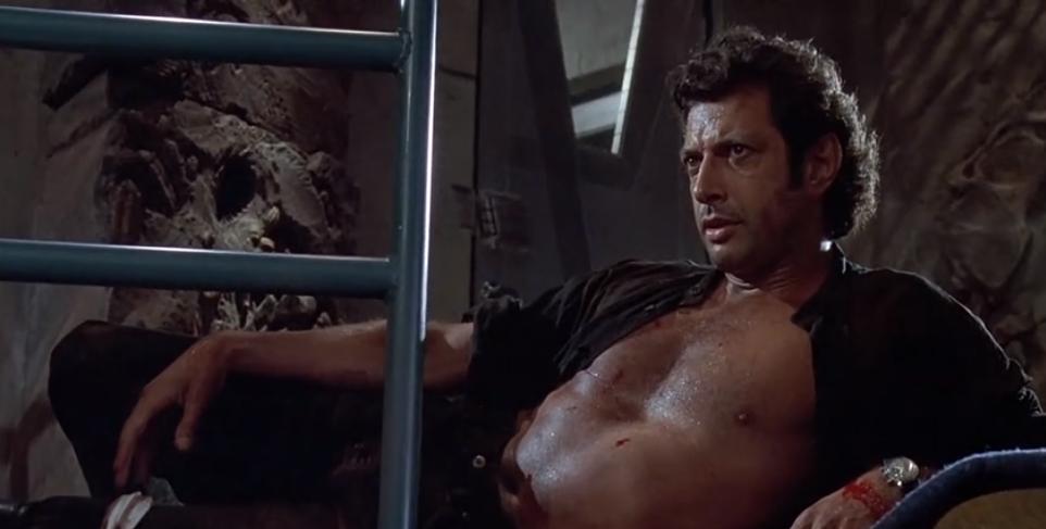 Jeff Goldblum being Jeff Goldblum.. #JurassicPark