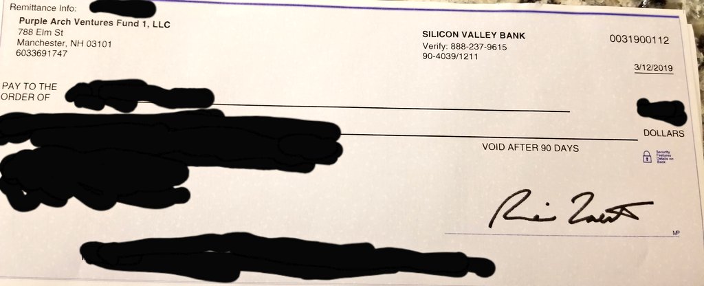 JohannBeukes's tweet photo. Then, a nice surprise from Silicon Valley Bank for the liquidity event for @relayr_iot
Great Saturday indeed! 3/3
#VC #VentureCapital #Investment #Startup #VCExit #relayr #iot https://t.co/jKNdSYKAaW https://t.co/GvNn10wmuC