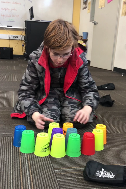 bethwPE's tweet photo. Wrapping up our cup stacking unit- doubles, minis, and rapid fire 😀 https://t.co/mYearu6ZvJ