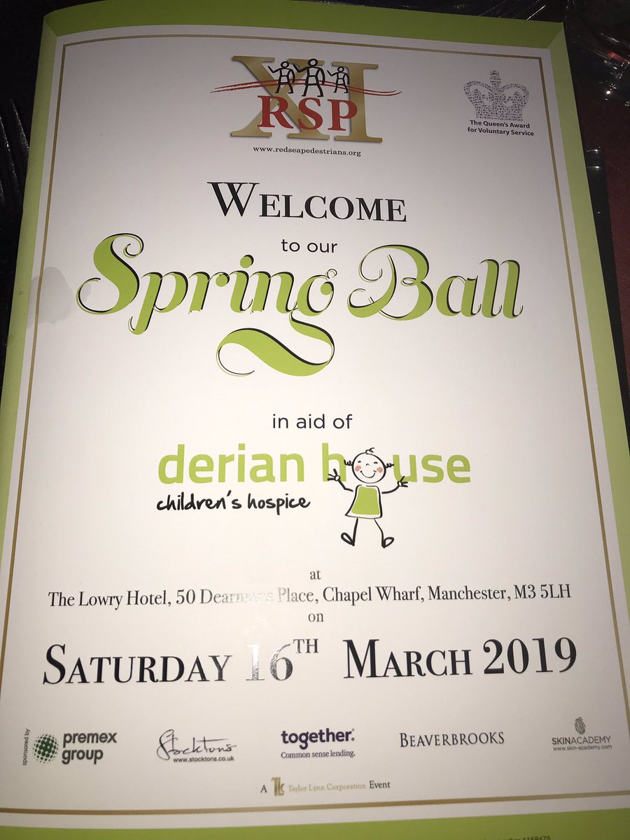 cardinalgl's tweet photo. We’re looking forward to a great night at @RedSeaPed spring ball in aid of @DerianHouse #TheLogisticsPeople https://t.co/4Ep4JvJQYI