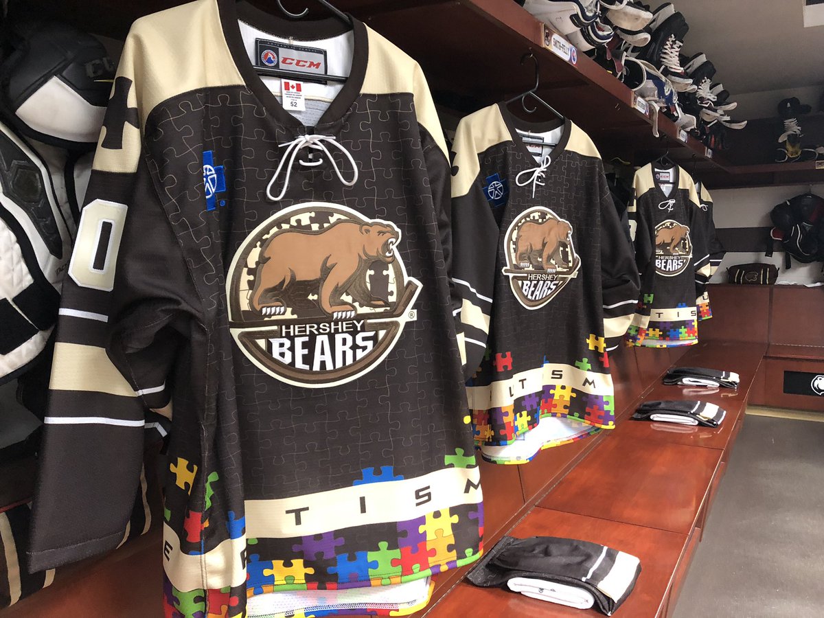 TheHersheyBears's tweet photo. Coming soon to a sheet of ice near you 😍

We are ready for Autism Acceptance Night at Giant Center! #HBH #DefendTheDen https://t.co/31sh7Jtnqa