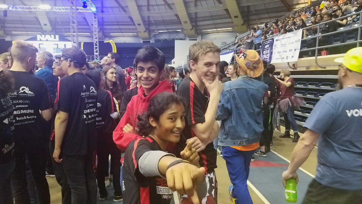 All wrapped for qualifying matches at AZ North!
Next up: alliance selections 😎