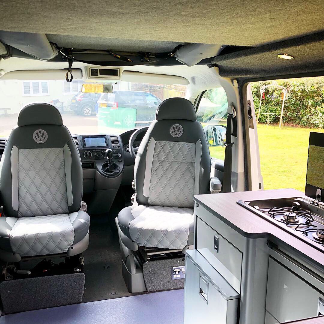 Another view form last weekends completed conversion with twin swivel seats 😍