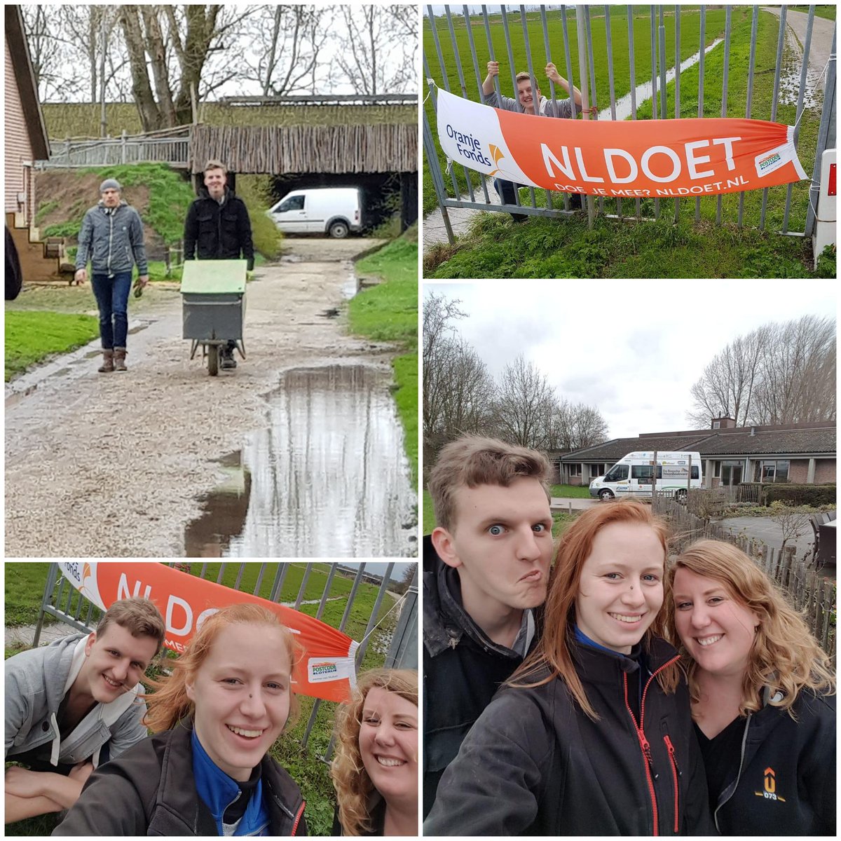Jongeren in Rosmalen zijn goed bezig! Vandaag samen de handen uit de mouwen gestoken tijdens NLDOET <a href="/eyghentijds/">Stadsboerderij</a> Zeker voor herhaling vatbaar! #PowerUp073 #Samen #NLDoet #nldoet073